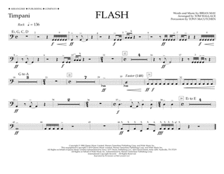Flash (arr. Tom Wallace) - Timpani