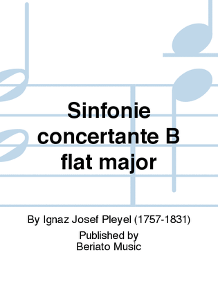 Sinfonie concertante B flat major