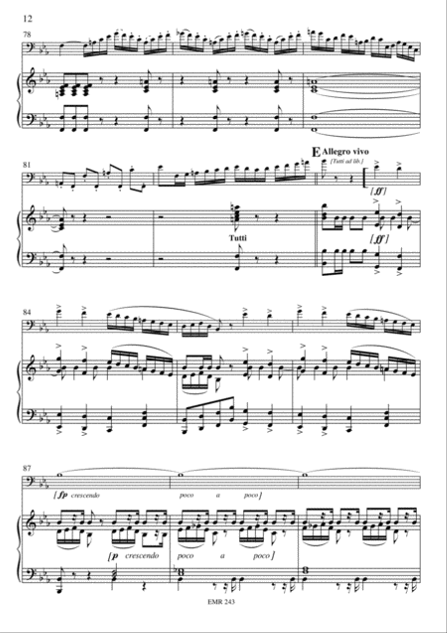 Concerto Euphonium scores gallery preview page 8