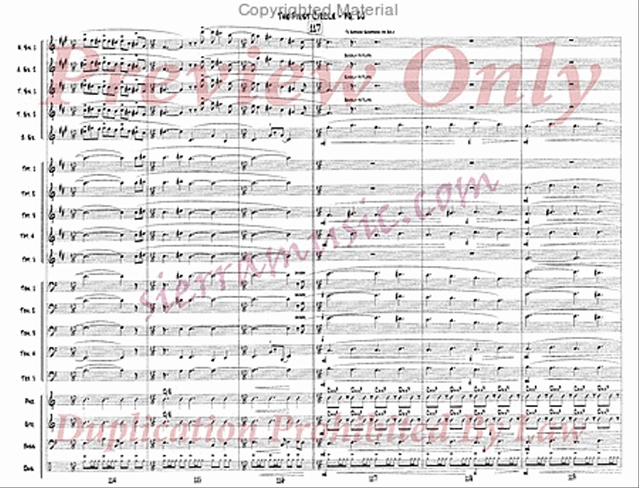 The First Circle Big Band scores gallery preview page 21