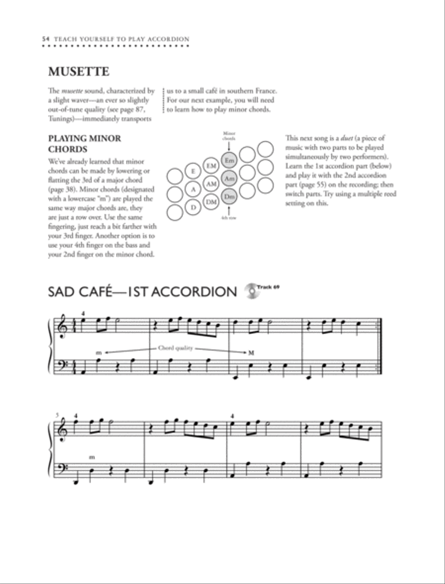 Alfred's Teach Yourself to Play Accordion Accordion scores gallery preview page 17