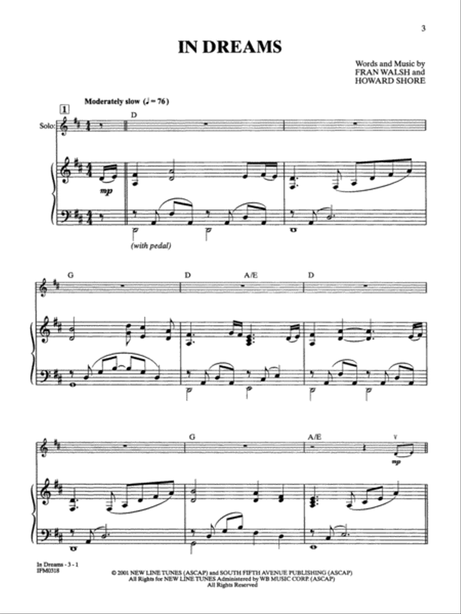 Movie Instrumental Solos for Strings - Piano Accompaniment (Book Only) Voice scores gallery preview page 3