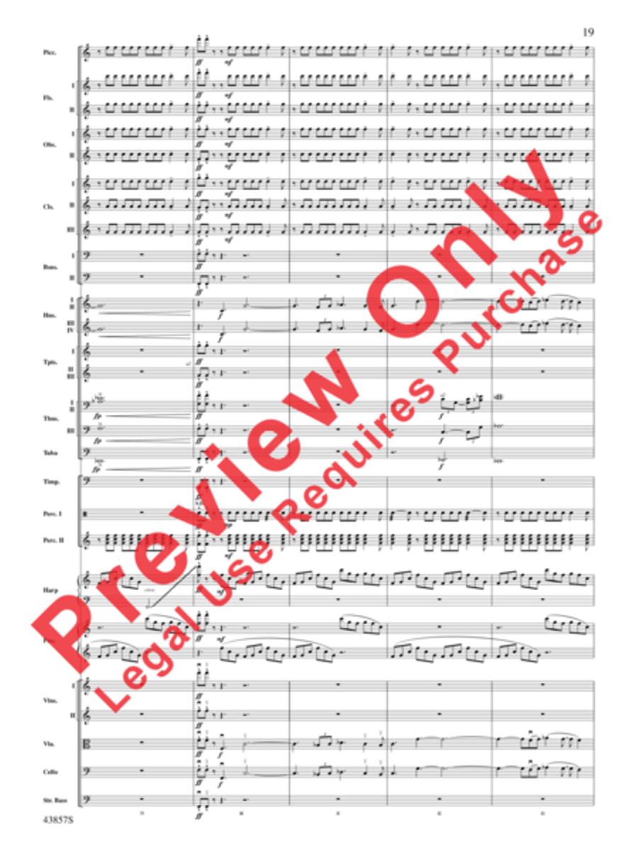 Unconquered Unconquered Full Orchestra scores gallery preview page 20