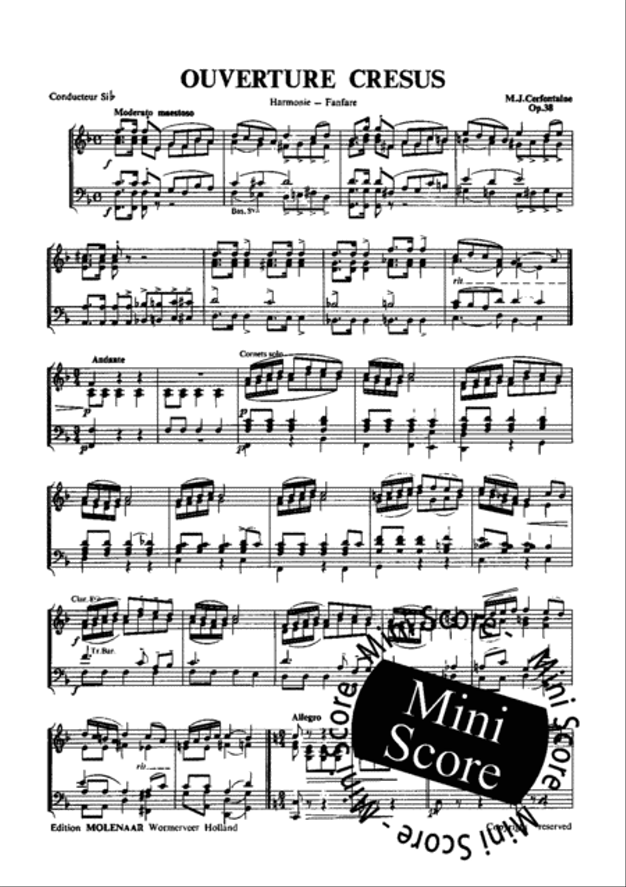 Cresus Fanfare Band scores gallery preview page 4