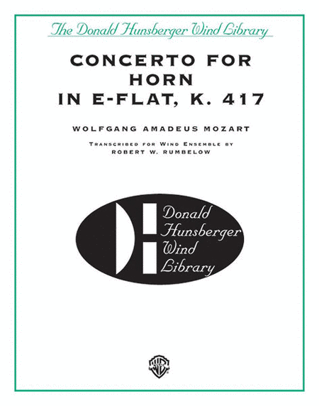 Concerto For Horn In E-flat - Cb
