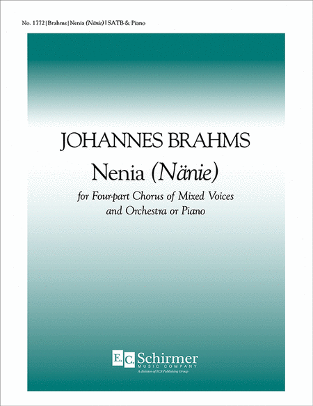 Nenia (Naenie), Opus 82