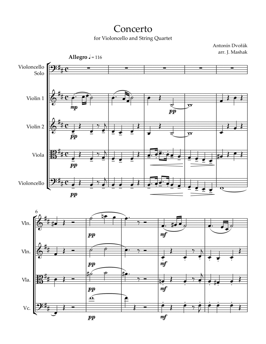 Concerto for Violoncello and Orchestra
