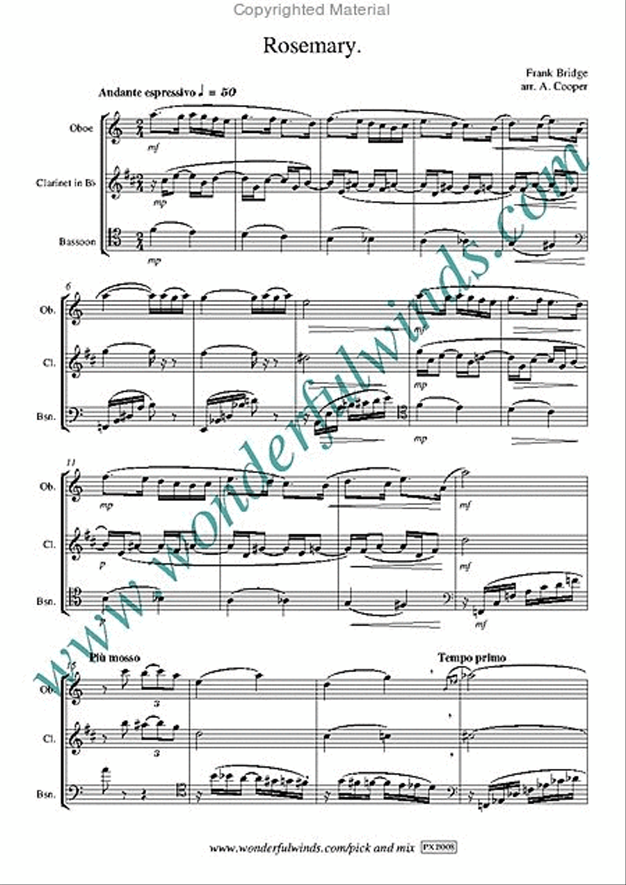 Rosemary Bassoon scores gallery preview page 2