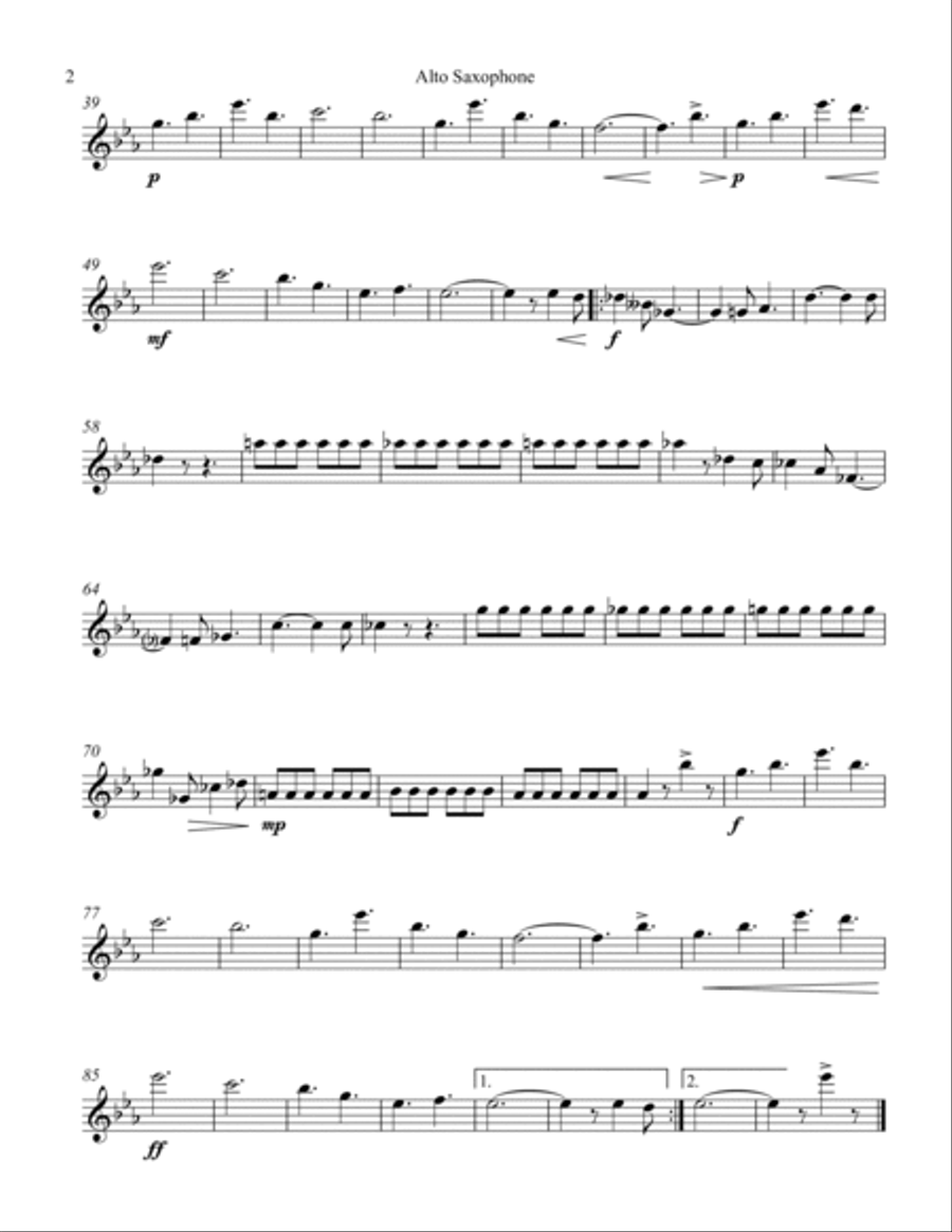 Antoinette Alto Saxophone scores gallery preview page 2