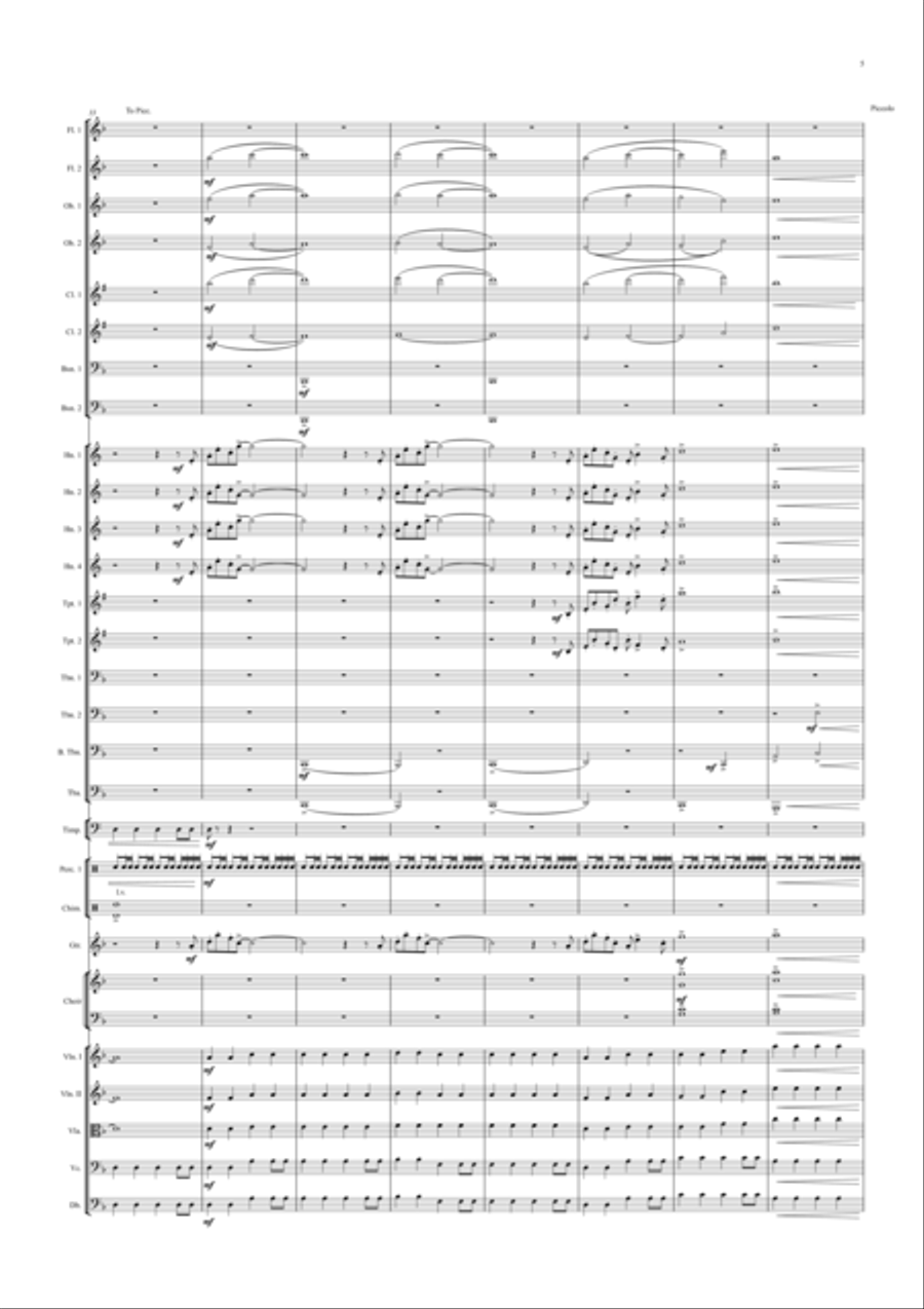 The Good, The Bad And The Ugly (main Title) Full Orchestra scores gallery preview page 5