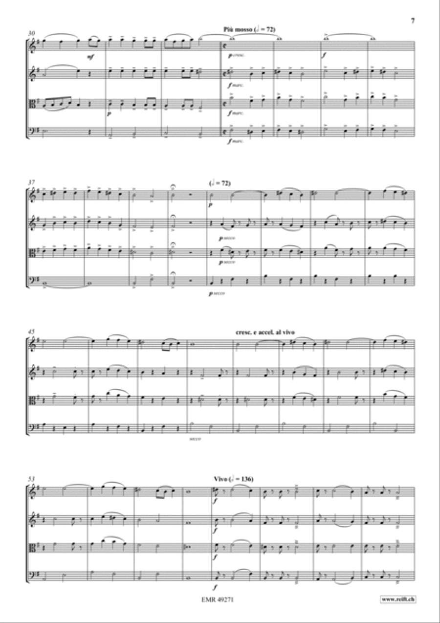 Quartet Album Quartet Album String Quartet scores gallery preview page 6