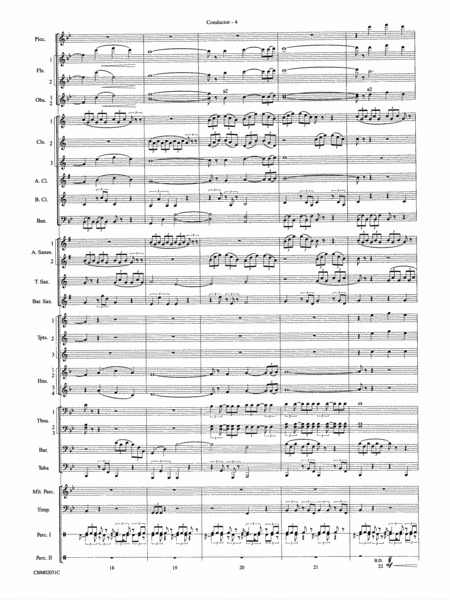 Band of Brothers, Symphonic Suite from: Score