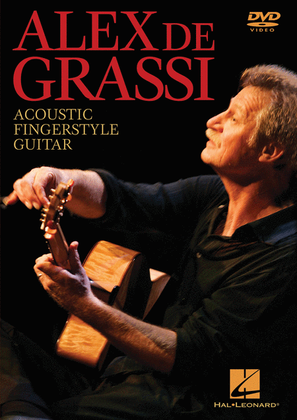 Book cover for Alex de Grassi - Acoustic Fingerstyle Guitar