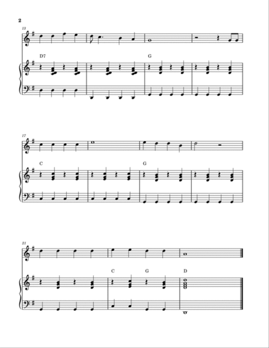 Maggie Mae Flute Solo scores gallery preview page 2