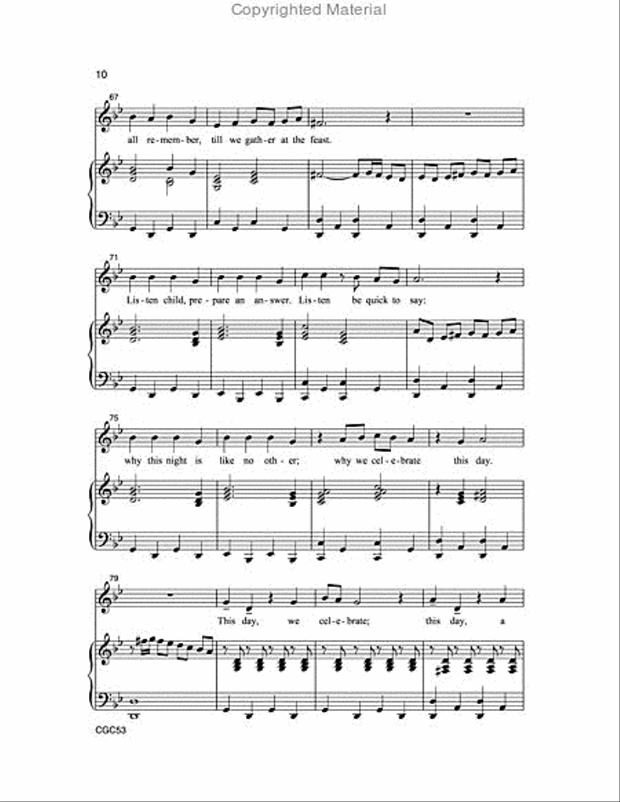 The Lost Boy Preview Kit (Score & CD) Choir scores gallery preview page 10
