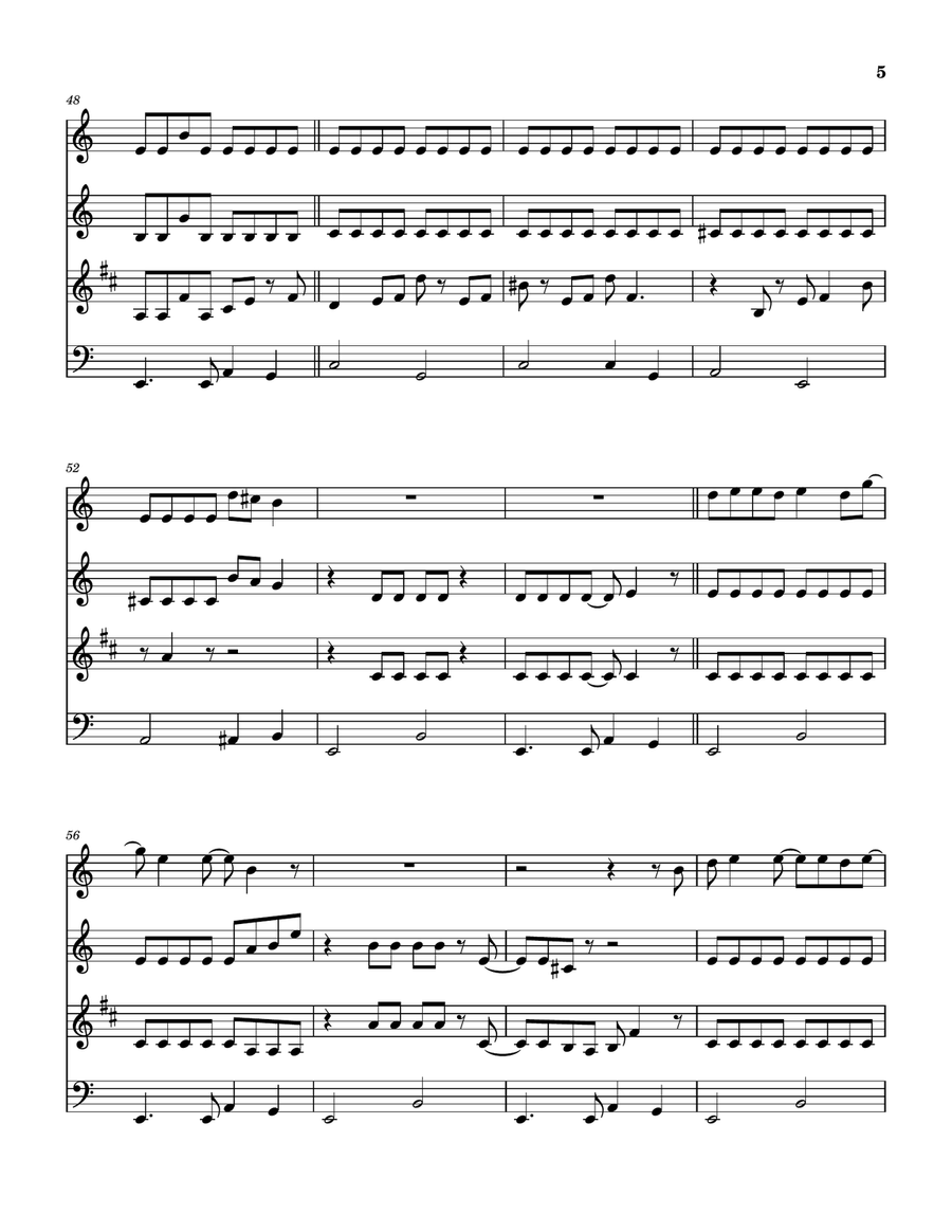 Green River Woodwind Quartet scores gallery preview page 6