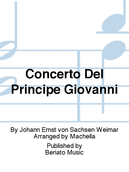 Concerto Del Principe Giovanni