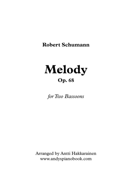 Melody - Bassoon Duet image number null
