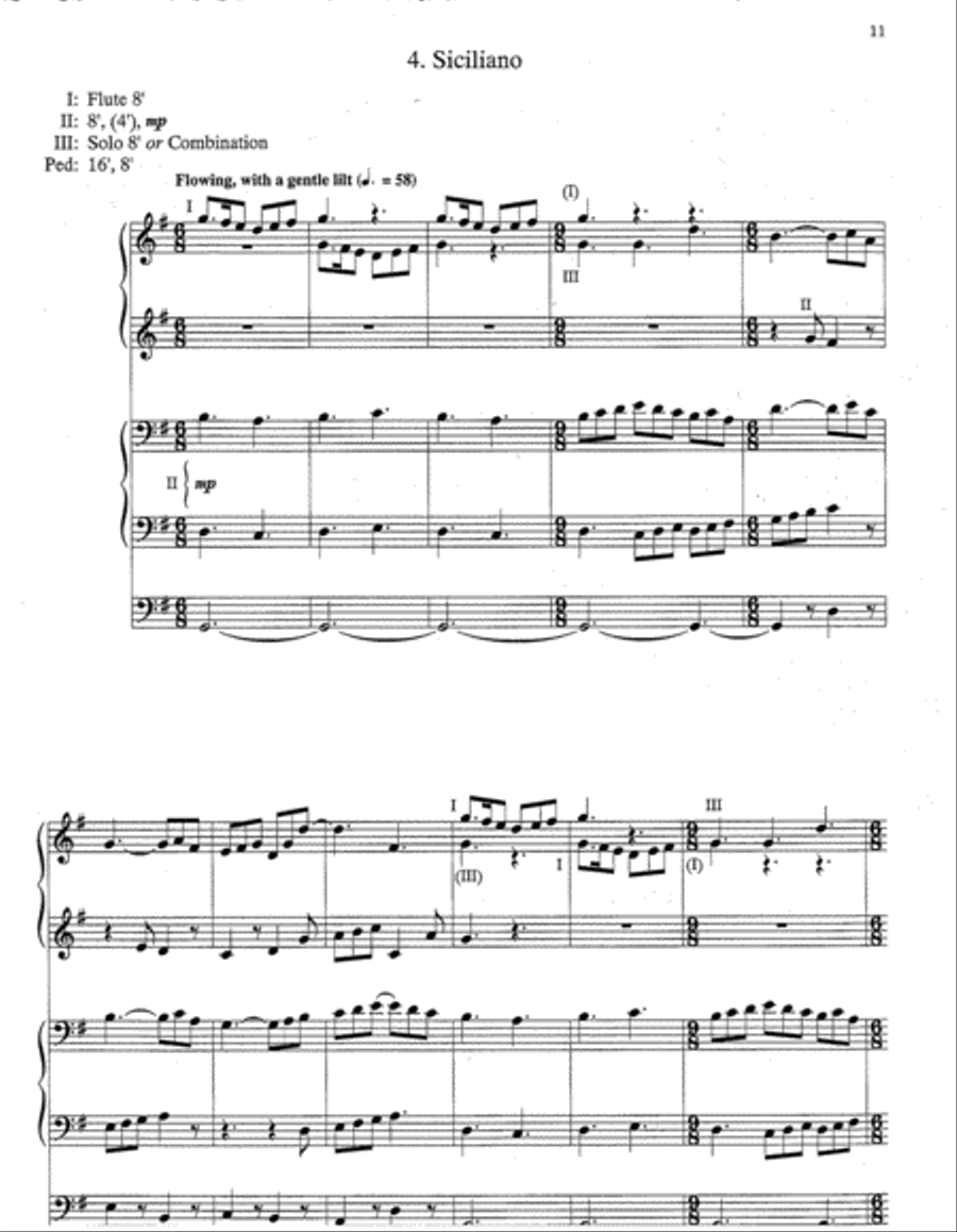 Praise to the Lord, the Almighty Organ scores gallery preview page 4