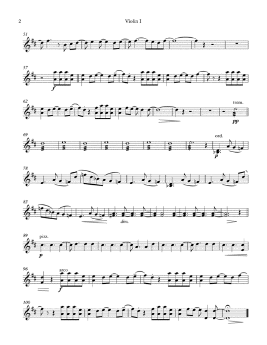 Every Little Thing She Does Is Magic String Quartet scores gallery preview page 2