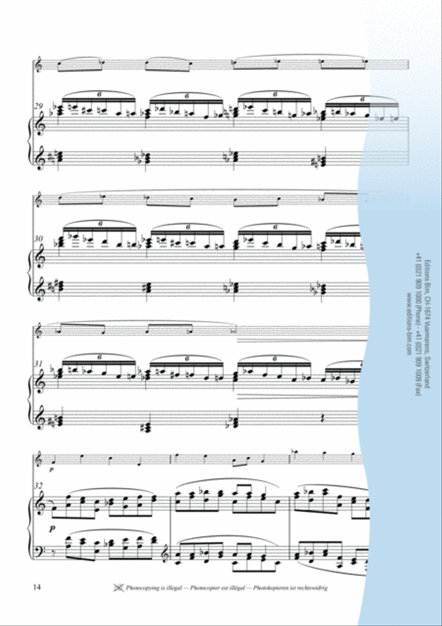 Sonata Trumpet Solo scores gallery preview page 9