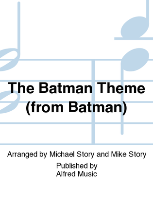 Book cover for The Batman Theme (from Batman)