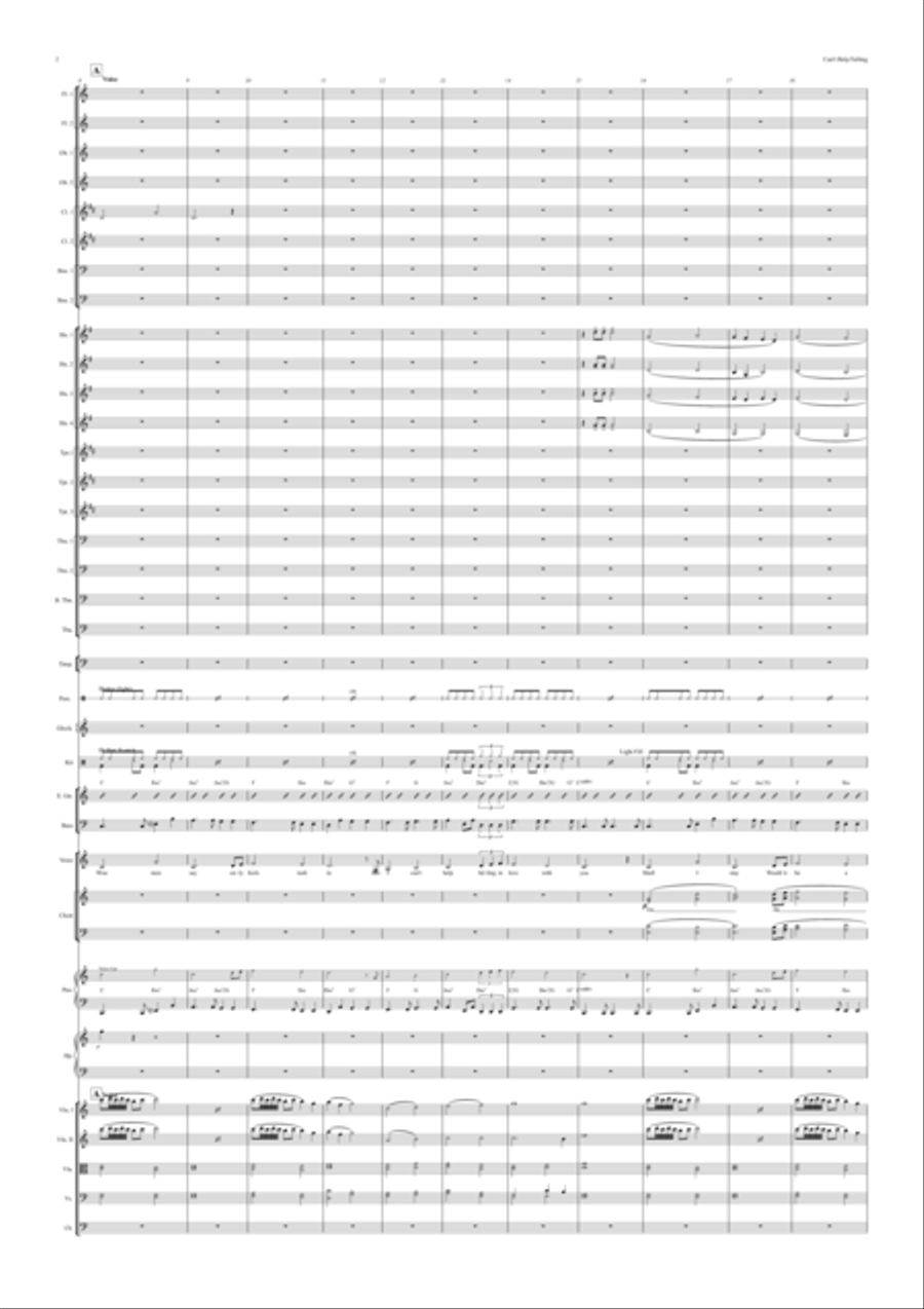 Can't Help Falling In Love Full Orchestra scores gallery preview page 2
