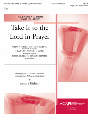 Book cover for Take It to the Lord in Prayer