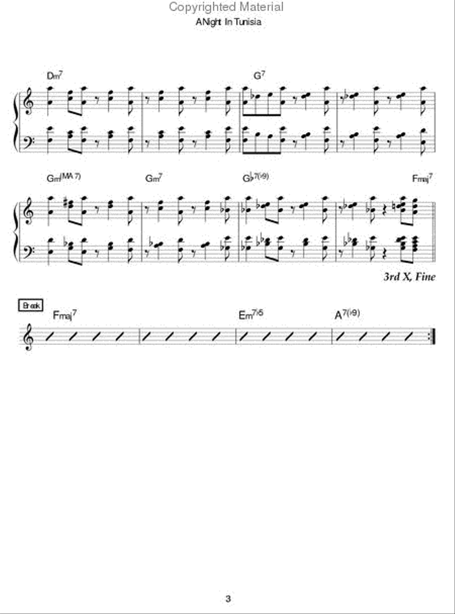 Latin Jazz Piano V.1 Piano Method scores gallery preview page 4