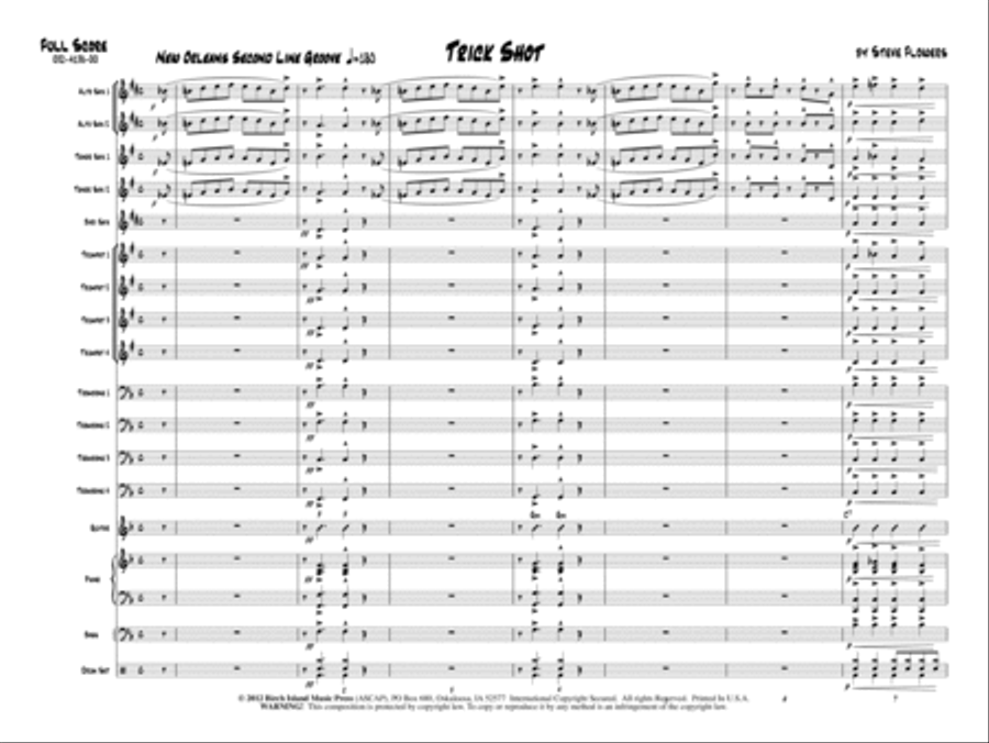 Trick Shot Jazz Ensemble scores gallery preview page 2