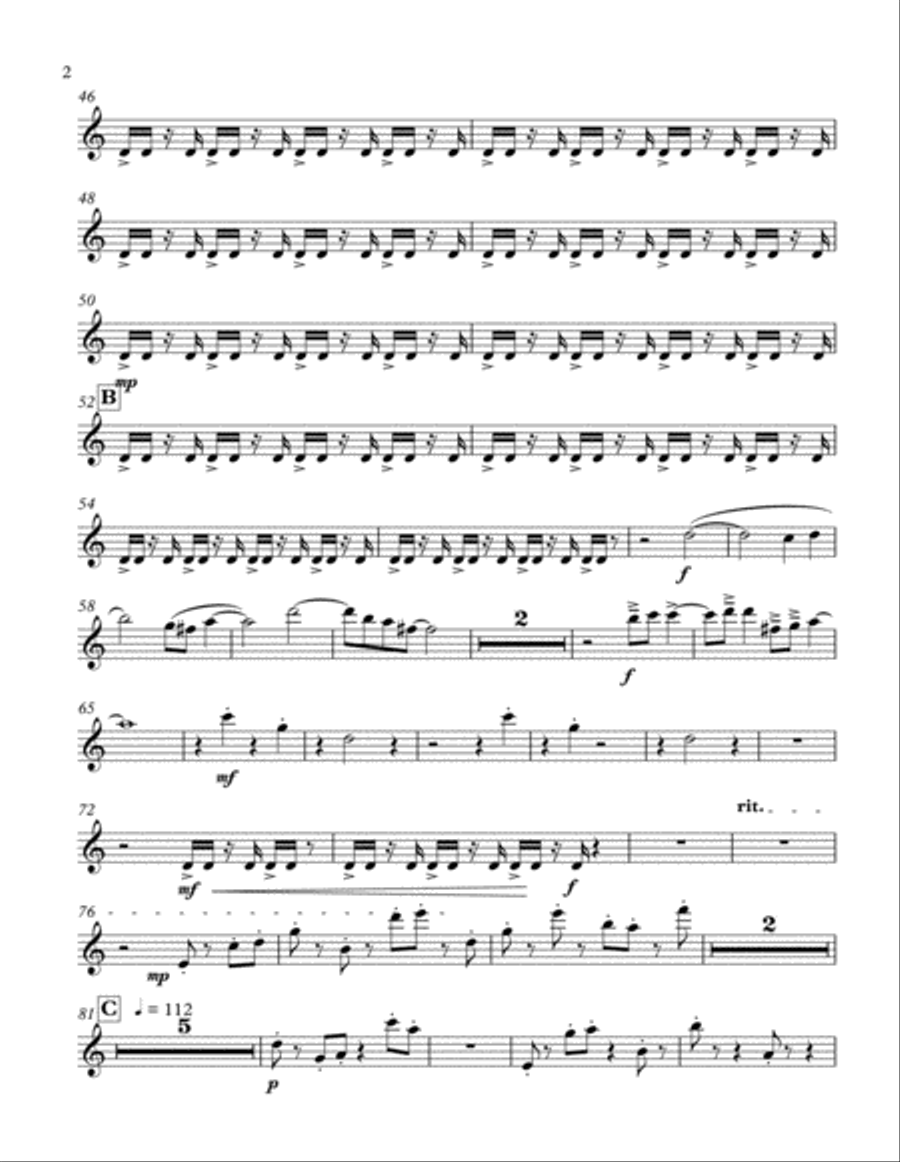 For Beauty's Sake - parts Small Ensemble scores gallery preview page 2