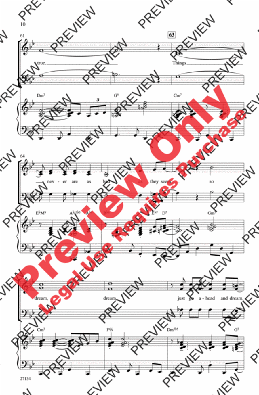 Dream 3-Part scores gallery preview page 10