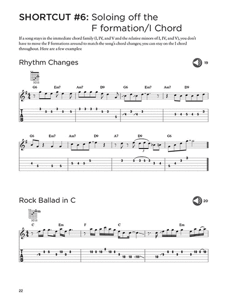 Shortcuts for Guitar image number null