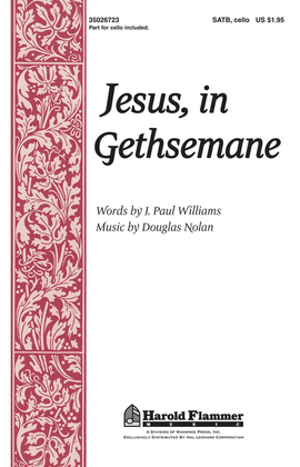 Book cover for Jesus, in Gethsemane