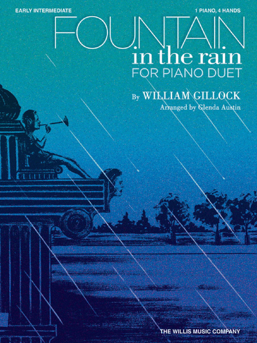 Fountain in the Rain 1 Piano, 4-Hands scores gallery preview page 1