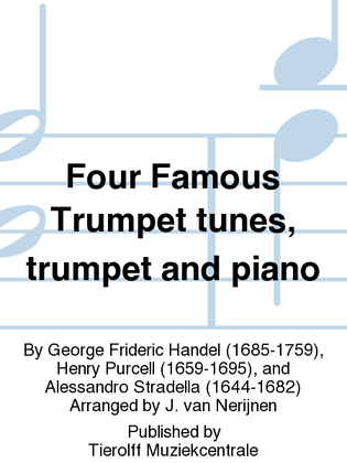 Four Famous Trumpet Tunes, Trompet & Piano