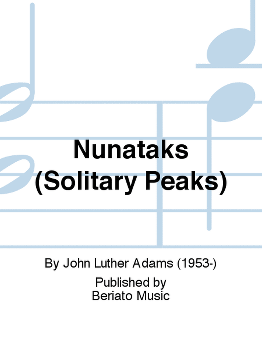 Nunataks (Solitary Peaks)