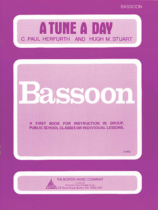 A Tune a Day – Bassoon
