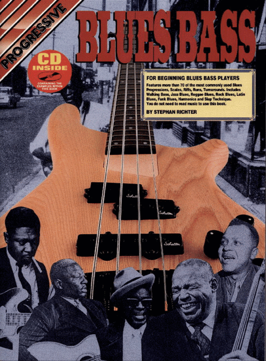 Progressive Blues Bass (Book/CD) Bass Guitar scores gallery preview page 1