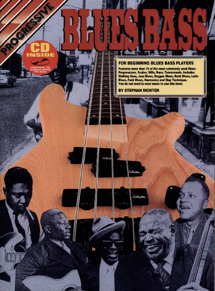 Progressive Blues Bass (Book/CD)
