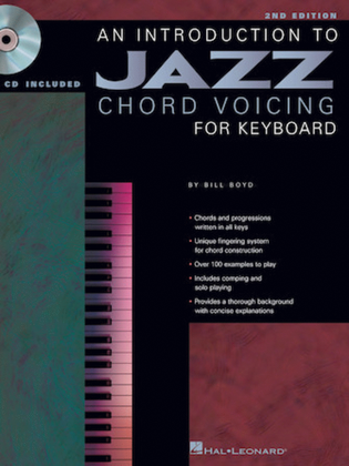 Book cover for An Introduction to Jazz Chord Voicing for Keyboard – 2nd Edition