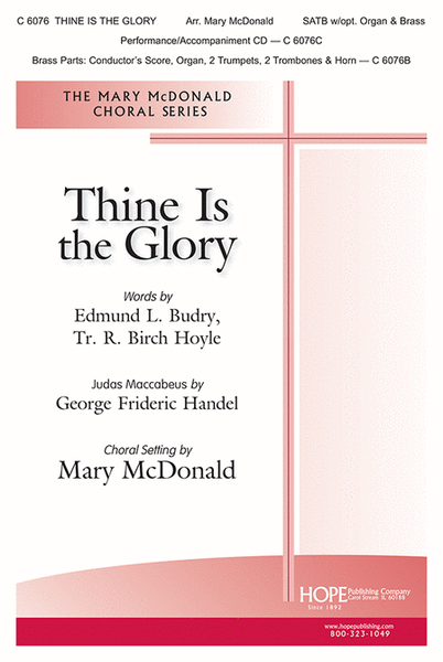 Thine Is the Glory-SATB image number null