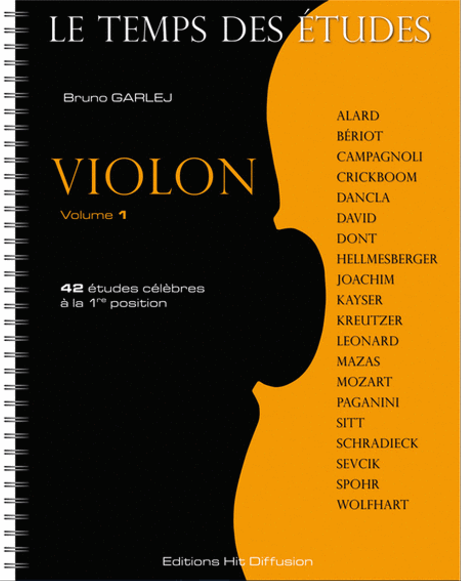 Le Temps des Études Violon Violin Solo scores gallery preview page 1