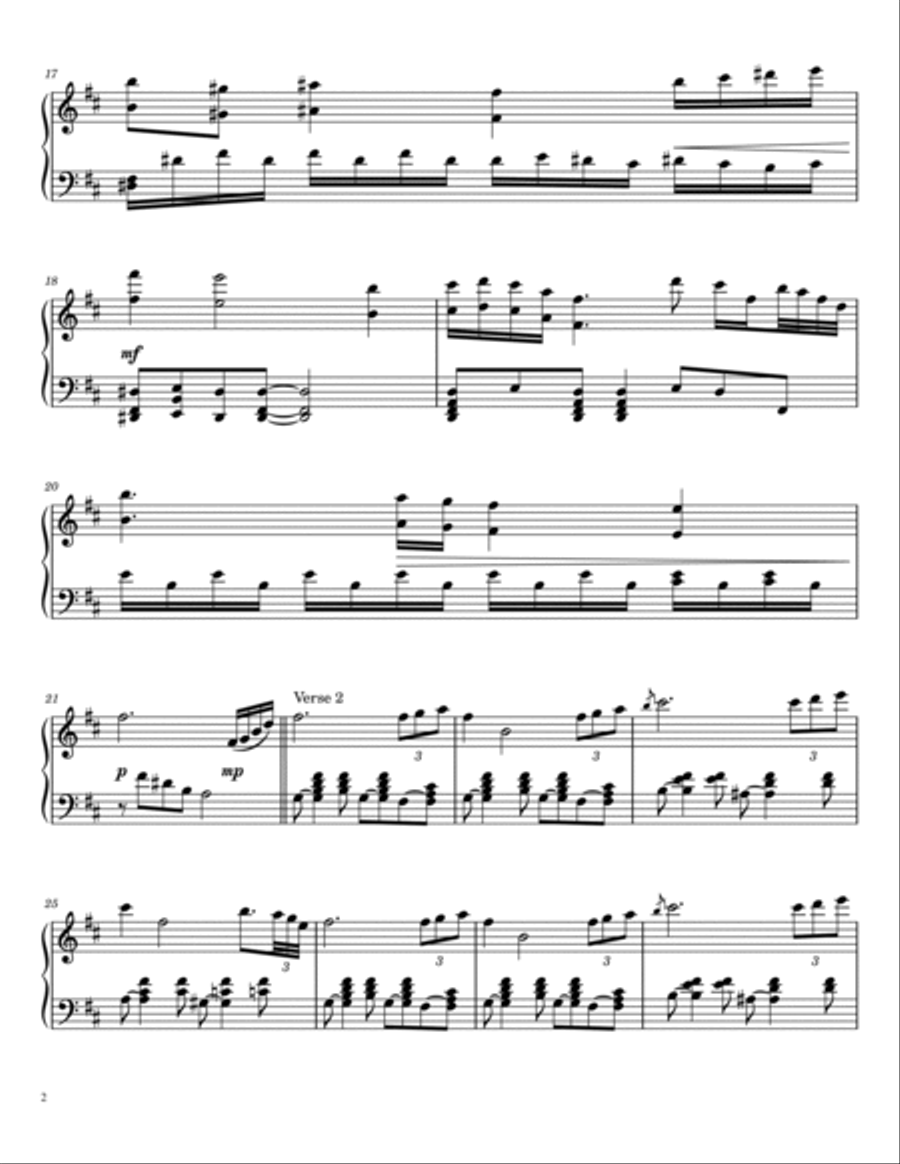Congratulations Piano Solo scores gallery preview page 2