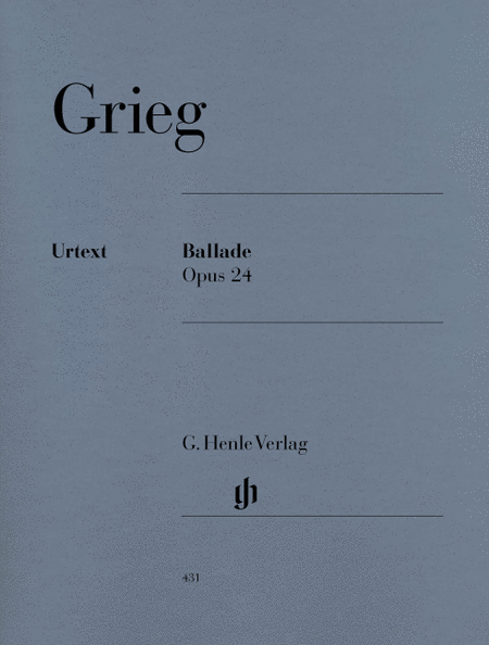 Grieg, Edvard: Ballad op. 24