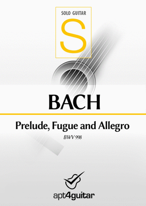 Book cover for Prelude, Fugue and Allegro