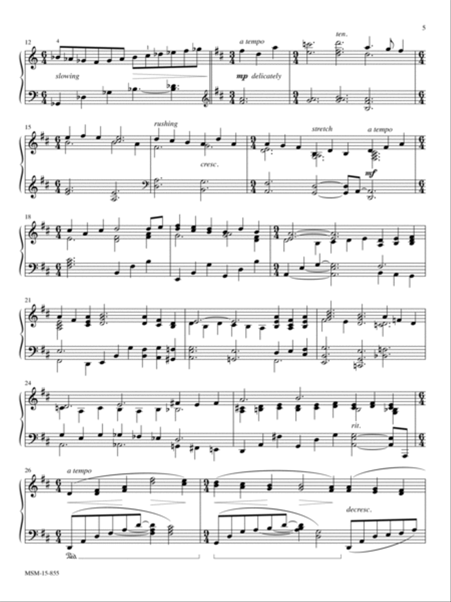 The Quiet Harvest The Quiet Harvest Piano Solo scores gallery preview page 5