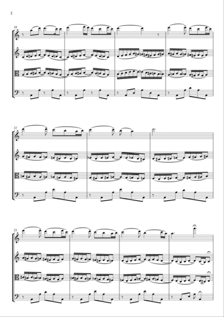Mount Alagyaz String Quartet scores gallery preview page 2