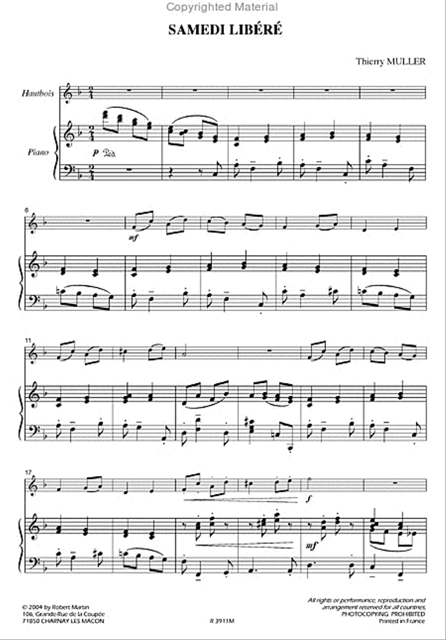 Amoroseaux Vol.1 Piano Accompaniment scores gallery preview page 8