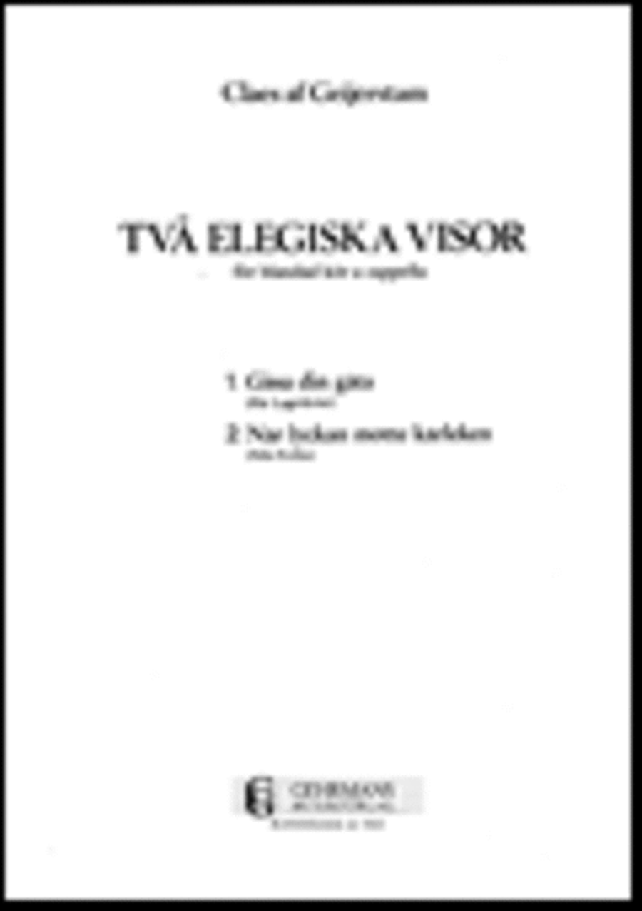 Tva elegiska visor Tva elegiska visor Divisi scores gallery preview page 1